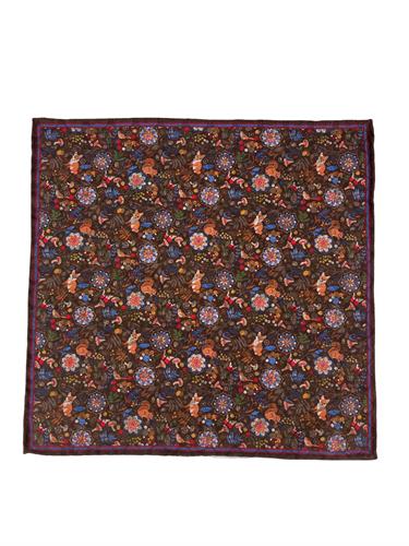 POCHETTE 33X33 100%SETA ORLO A MANO