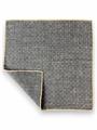 POCHETTE DOUBLE FACE 33X33 100%LANA ORLO A MANO