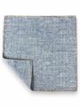 POCHETTE DOUBLE FACE 33X33 100%LANA ORLO A MANO