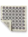 POCHETTE DOUBLE FACE 33X33 100%LANA ORLO A MANO