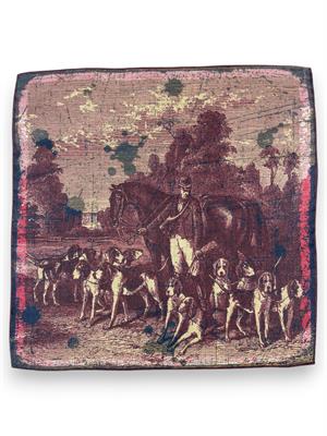 POCHETTE 33X33 100%LANA ORLO A MANO
