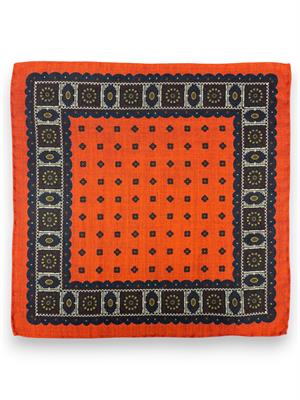 POCHETTE 33X33 100%LANA ORLO A MANO
