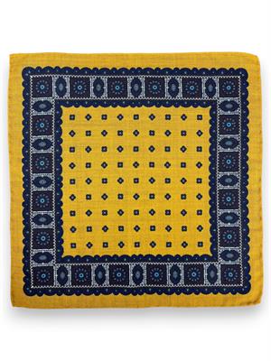 POCHETTE 33X33 100%LANA ORLO A MANO