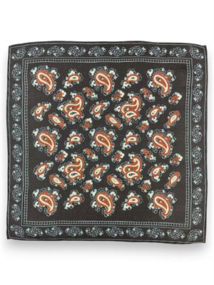 POCHETTE 33X33 100%LANA ORLO A MANO