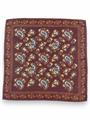POCHETTE 33X33 100%LANA ORLO A MANO