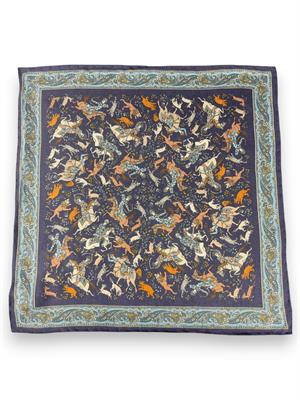 POCHETTE 33X33 90%MODAL 10%CASHMERE ORLO A MANO