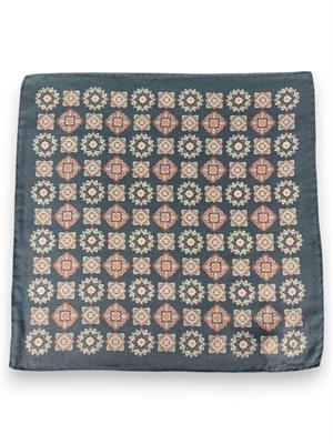 POCHETTE 33X33 90%MODAL 10%CASHMERE ORLO A MANO