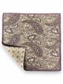 POCHETTE DOUBLE FACE 33X33 100%SETA ORLO A MANO