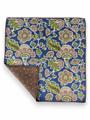 POCHETTE DOUBLE FACE 33X33 100%SETA ORLO A MANO