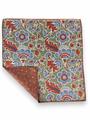 POCHETTE DOUBLE FACE 33X33 100%SETA ORLO A MANO