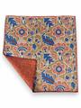 POCHETTE DOUBLE FACE 33X33 100%SETA ORLO A MANO