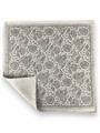 POCHETTE DOUBLE FACE 33X33 100%SETA ORLO A MANO