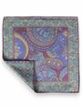 POCHETTE DOUBLE FACE 33X33 100%SETA ORLO A MANO