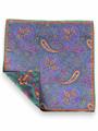 POCHETTE DOUBLE FACE 33X33 100%SETA ORLO A MANO