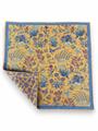 POCHETTE DOUBLE FACE 33X33 100%SETA ORLO A MANO