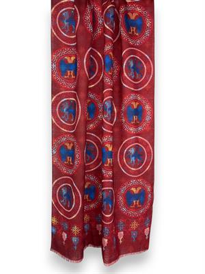 SCIARPA PARSIFAL DOUBLE FACE 100% LAMBSWOOL 70X195