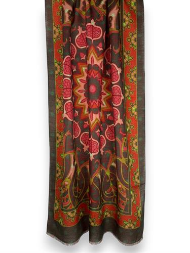 SCIARPA PARSIFAL DOUBLE FACE 100% LAMBSWOOL 70X195