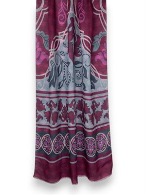 SCIARPA PARSIFAL DOUBLE FACE 100% LAMBSWOOL 70X195