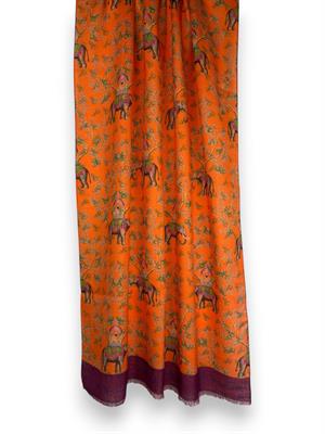 SCIARPA PARSIFAL DOUBLE FACE 100% LAMBSWOOL 70X195