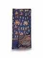 SCIARPA GASTONE DOUBLE FACE 45X180 100%SETA