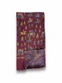 SCIARPA GASTONE DOUBLE FACE 45X180 100%SETA