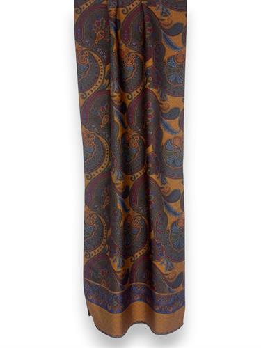 SCIARPA GASTONE DOUBLE FACE 45X180 100%SETA