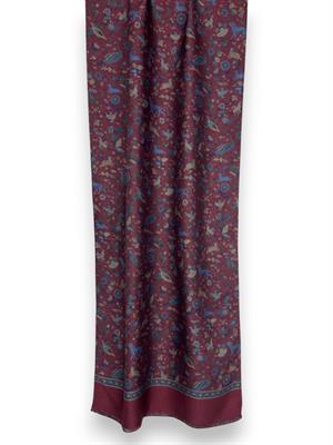 SCIARPA GASTONE DOUBLE FACE 45X180 100%SETA