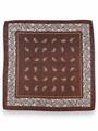 POCHETTE 33X33 100%LANA ORLO A MANO