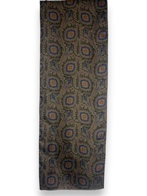 SCIARPA OTELLO DOPPIATA 100%SETA/LANA 33X170