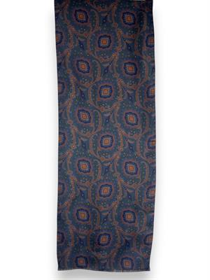 SCIARPA OTELLO DOPPIATA 100%SETA/LANA 33X170
