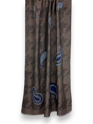 SCIARPA FIL COUPE'RILIEVO 50X180 64%VI 21%MD 5%WV 5%PC 5%PA