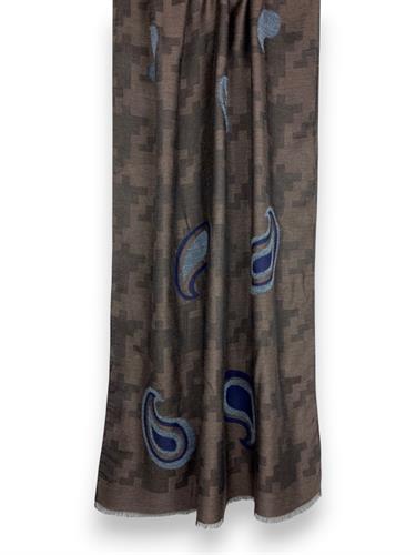 SCIARPA FIL COUPE'RILIEVO 50X180 64%VI 21%MD 5%WV 5%PC 5%PA