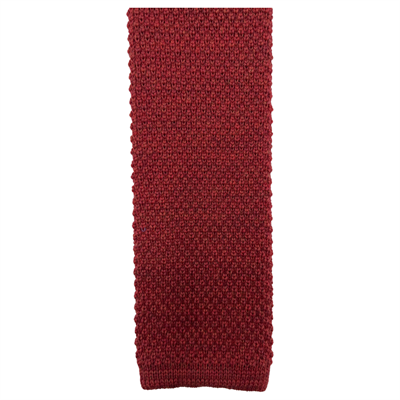 CRAVATTA TRICOT 100%LANA