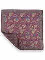 POCHETTE DOUBLE FACE 33X33 100%SETA ORLO A MANO
