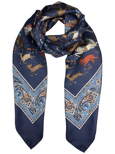 FOULARD 140X140 100%SETA STAMPA