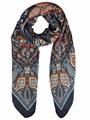 SQUARE-FOULARD 140X140 90%MODAL 10%CASHMERE