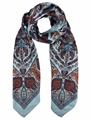 SQUARE-FOULARD 140X140 90%MODAL 10%CASHMERE