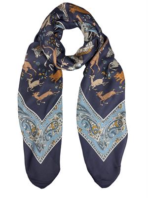 SQUARE-FOULARD 140X140 90%MODAL 10%CASHMERE