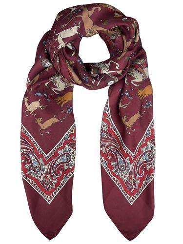 SQUARE-FOULARD 140X140 90%MODAL 10%CASHMERE