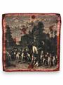 POCHETTE 45X45 100%LANA ORLO A MANO