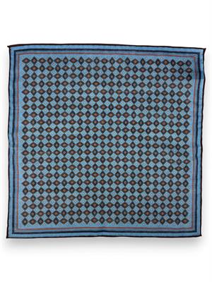 POCHETTE 33X33 100%LANA ORLO A MANO