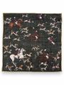 POCHETTE 33X33 100%LANA ORLO A MANO