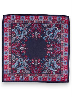 POCHETTE 33X33 90%MODAL 10%CASHMERE ORLO A MANO