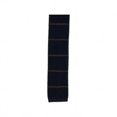 CRAVATTA TRICOT RIGHE 100%SETA