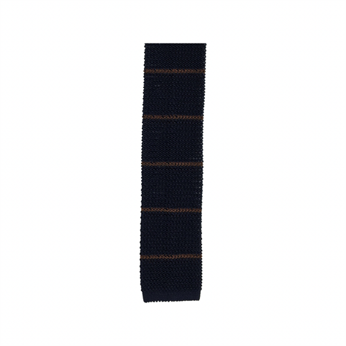 CRAVATTA TRICOT RIGHE 100%SETA
