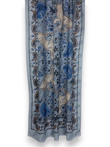 SCIARPA PARSIFAL DOUBLE FACE 100% LAMBSWOOL 70X195