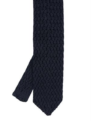CRAVATTA TRICOT PUNTA 100%SETA