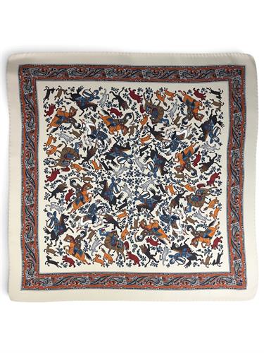 BANDANA 100%SETA 70X70