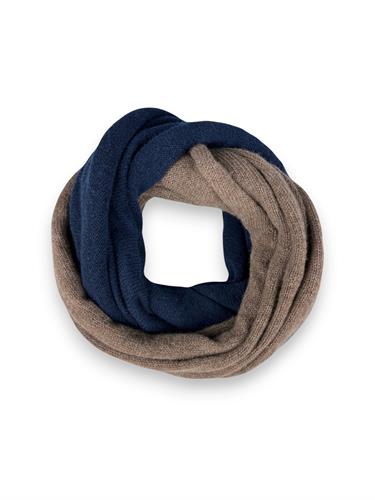 SCALDACOLLO BICOLORE 100%CASHMERE