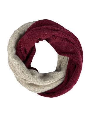 SCALDACOLLO BICOLORE 100%CASHMERE